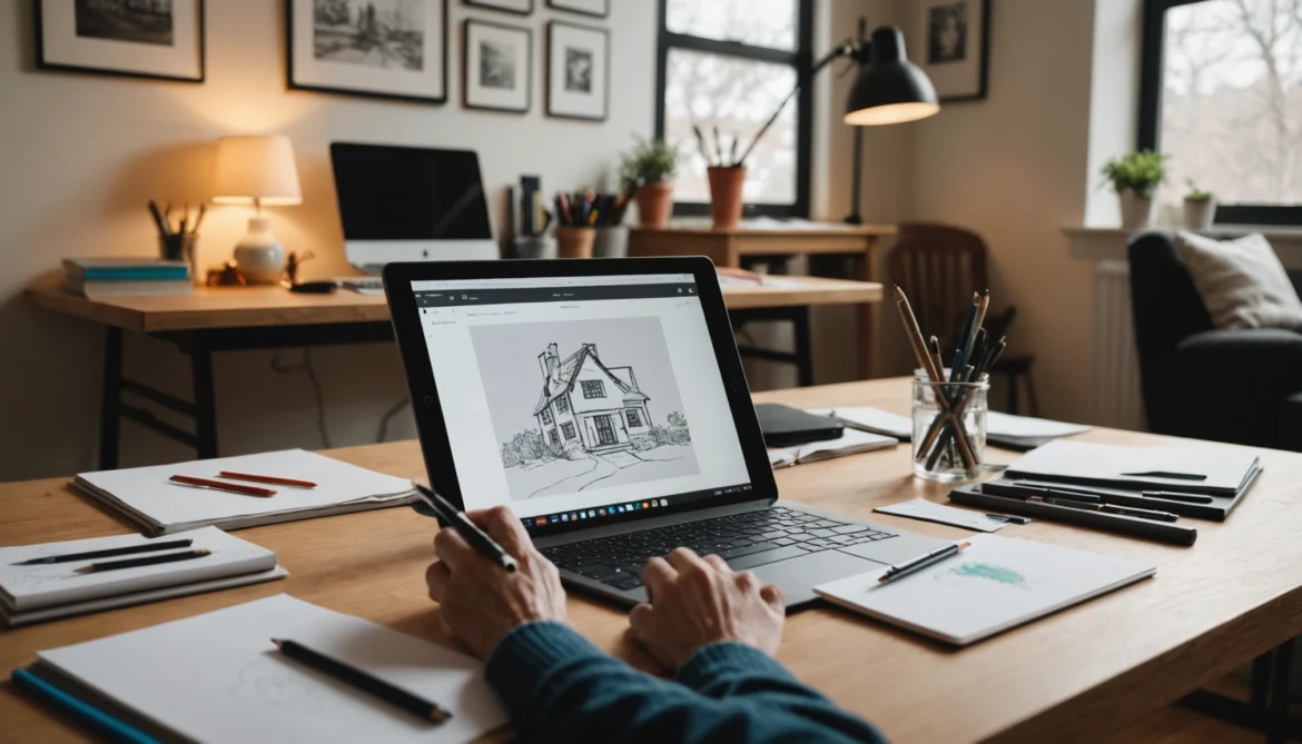 Dessinez de chez vous : découvrez les secrets des cours de dessin virtuel !