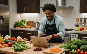 Cours de cuisine en ligne